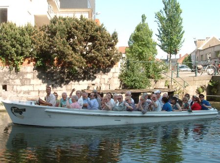 Boat trip in Ghent, Belgium