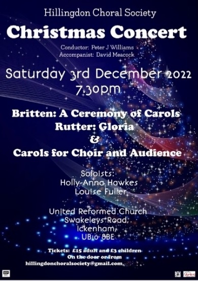 2022 Christmas Concert Poster