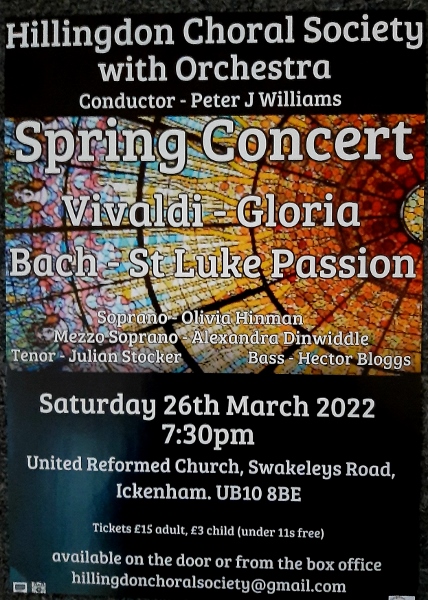 Spring Concert Flyer